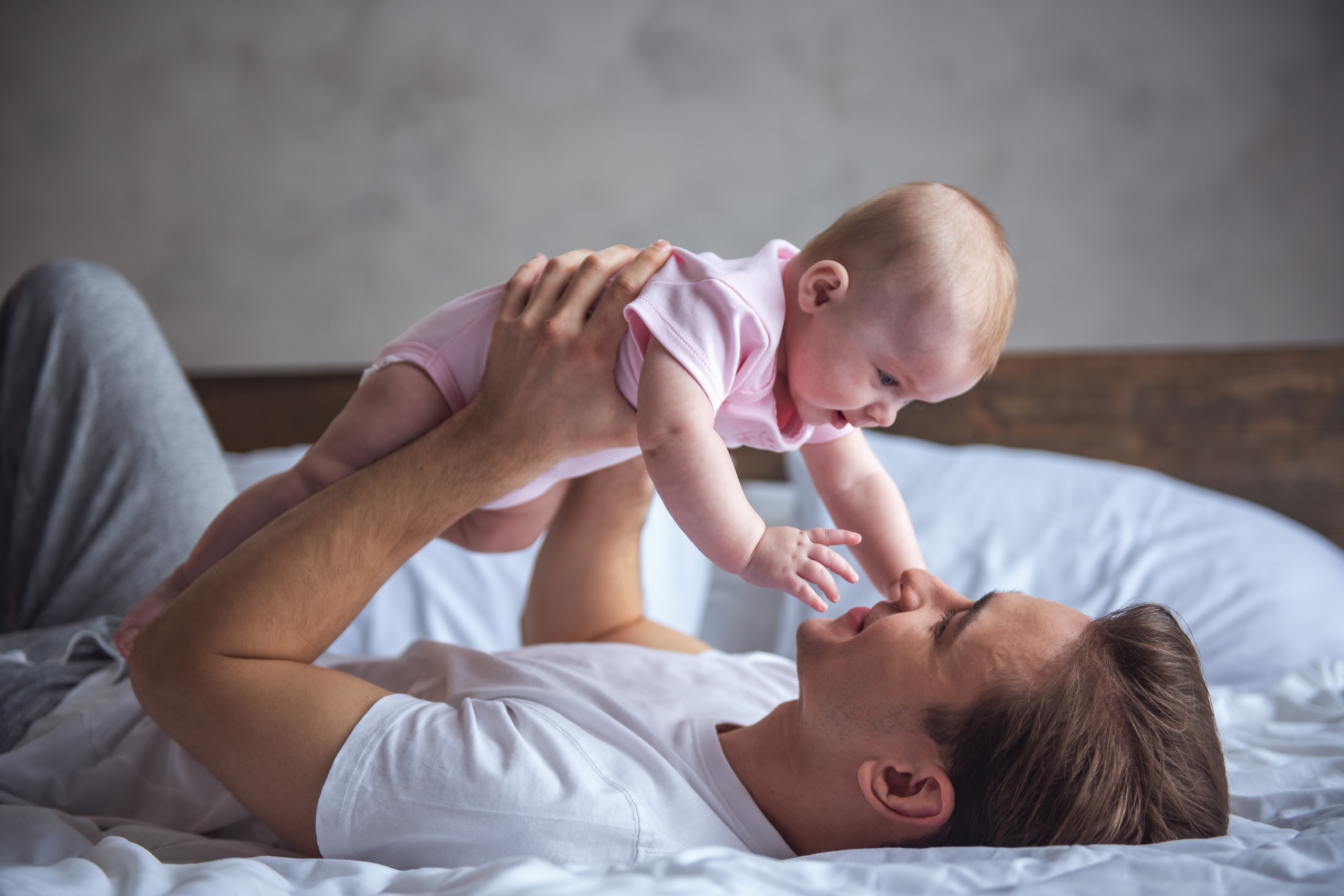 Father and baby